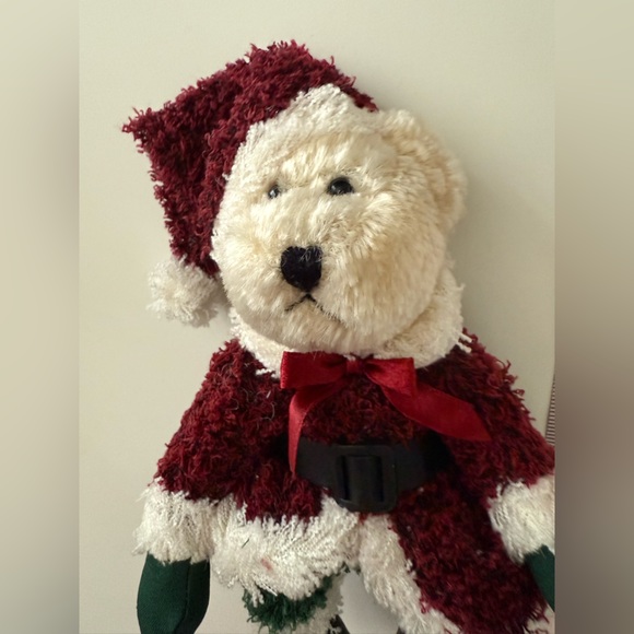 Retired 2000 Attic Treasure Santa Bear the Bear s Beanie Baby - No Swing Tag - Picture 3 of 11